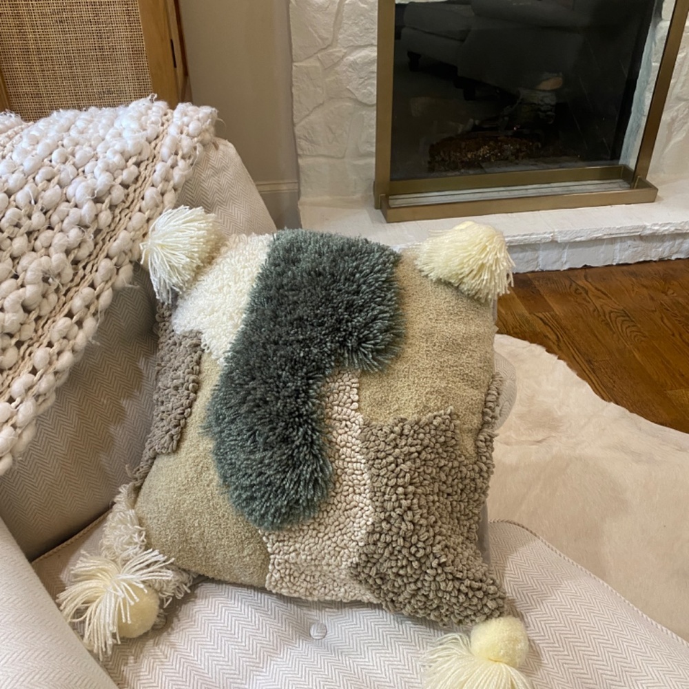 Anthropologie Textured Accent Pillow Cover - Picture 12 of 12